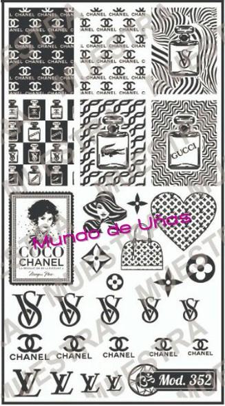 MOD. 351 stamping plate – Mundo de Unas